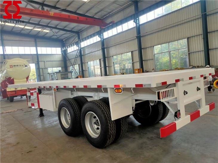 20-Fuß-Container-Sattelauflieger