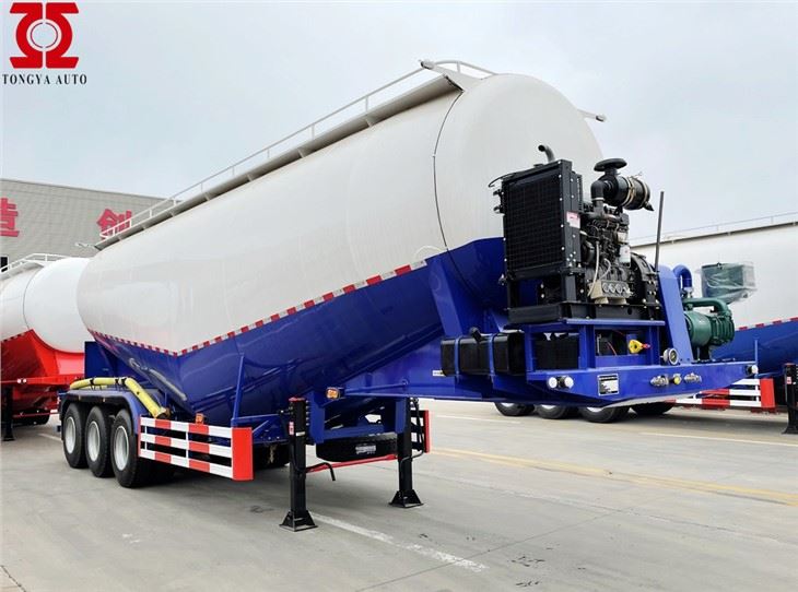 3achsiger Zement-Tanker-Anhänger