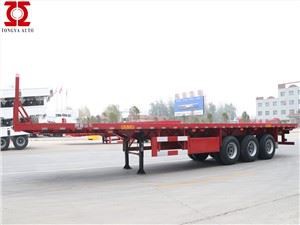 3-Achs-Flachbett-Sattelauflieger