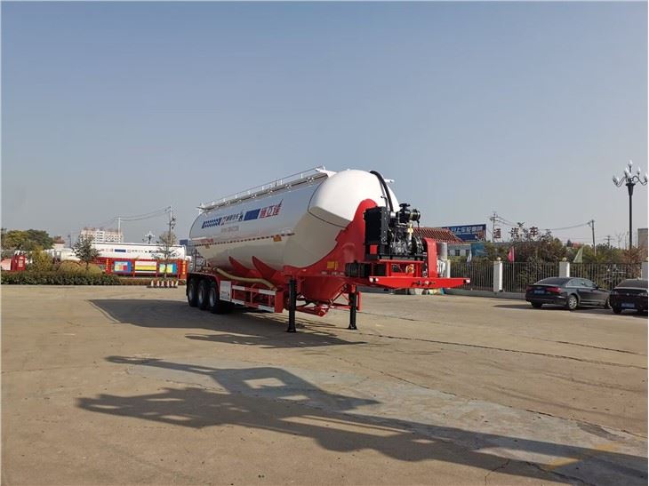 48m3 vertikaler Zementpulver-Tanker-Sattelanhänger
