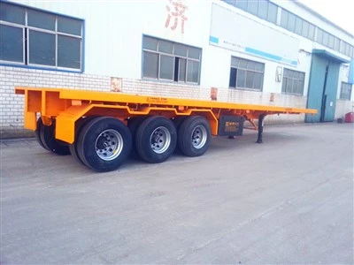 3-Achsen-Container-Flachbett-Sattelauflieger