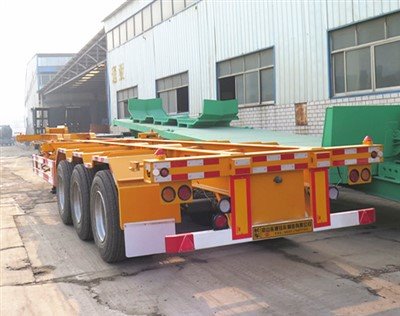 Skelett-Cantiner-LKW-Anhänger