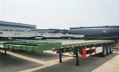 TONGYA 40ft Container-Flachbett-Sattelauflieger mit langlebiger Qualität