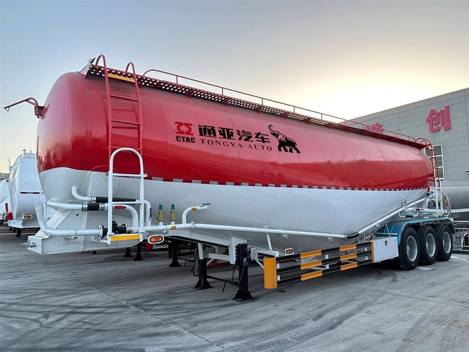 3-Achsen-BPW-Massenzementtanker-Sattelauflieger