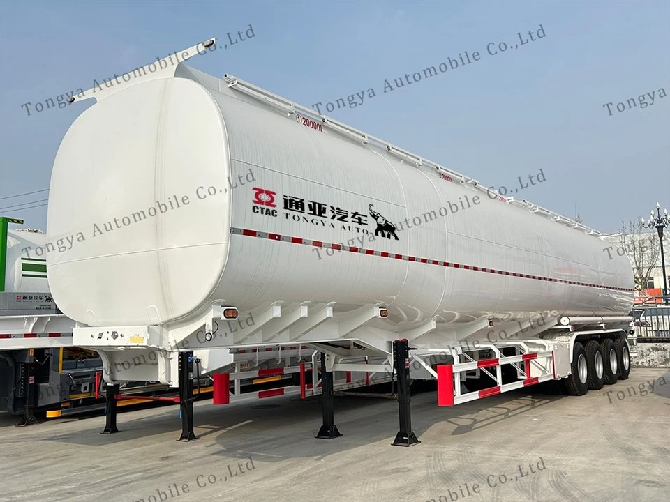 4-Achsen-80000L-Kraftstofftanker-Sattelauflieger