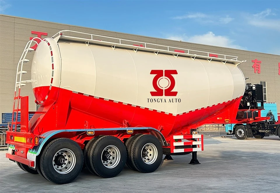 40t Bulk Cenemnt Tanker Halbanhänger mit Diesel