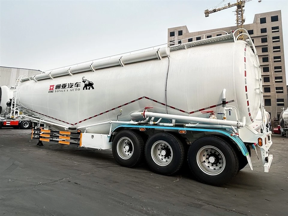 60T Powde Tanker Semi Trailer With BPW Axle high quality