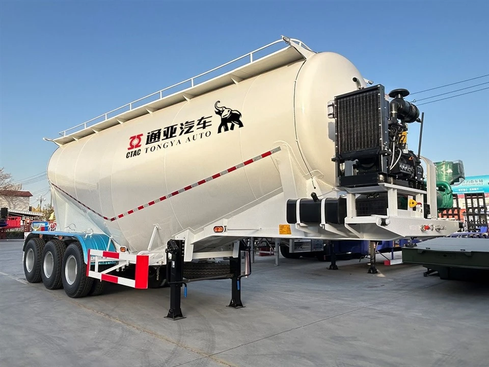 3-Achsen-40T-Massenzementtanker-Sattelauflieger