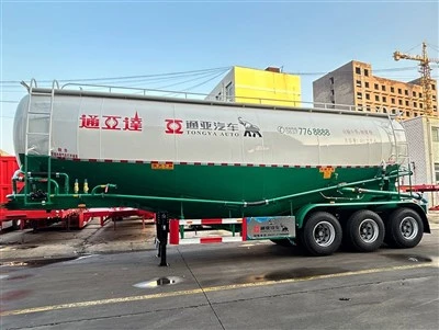 3 Achse 60m3 Bulk Zement Tanker Halbanhänger