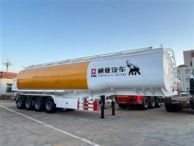 4-Achsen-54000-Liter-Kraftstofftanker-Sattelauflieger