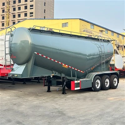 Massenzementtanker-Sattelauflieger für Pulver