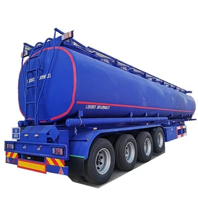 TONGYA Heißer Verkauf 4 Achsen Öl Flüssigkraftstoff Tanker Anhänger Tank Halb Anhänger