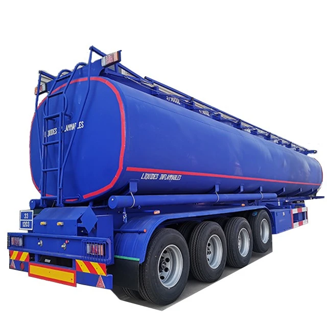 TONGYA Heißer Verkauf 4 Achsen Öl Flüssigkraftstoff Tanker Anhänger Tank Halb Anhänger